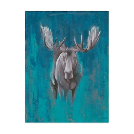 Grace Popp 'Contemporary Cervidae I' Canvas Art,14x19